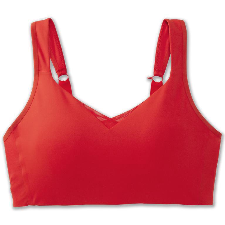 Brooks Drive Convertible Womens Running Bra - Jamberry/Red - Philippines (649735FKJ)